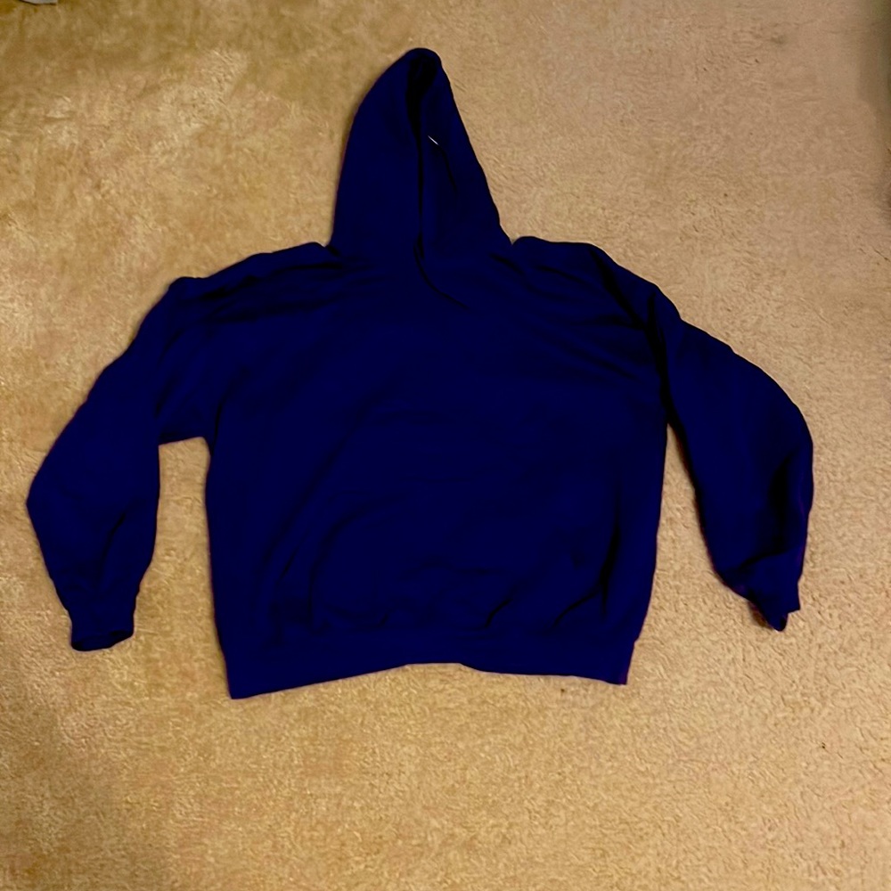 Mens plain purple sweatshirt